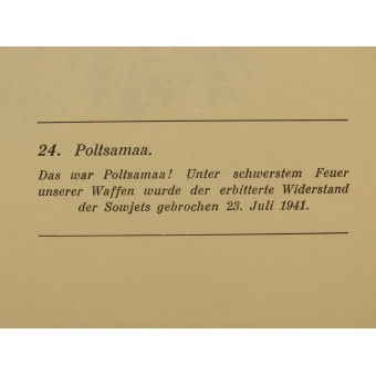 Det var Poltsamaa 23 juli 1941. Espenlaub militaria